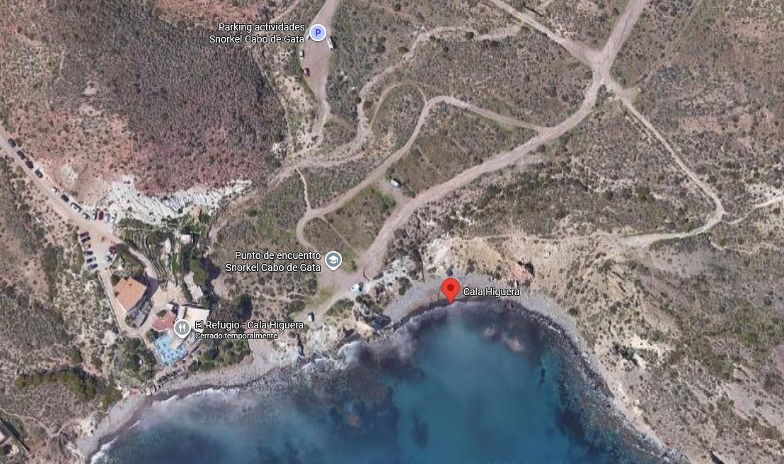 Localizacion como llegar calahiguera